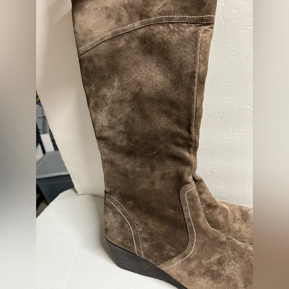 Santana Canada Sanuk Dark Brown Over the Knee Boots